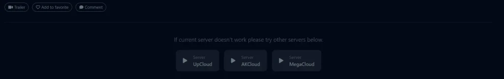 Servers Options on Hurawatch to Stream Movies or TV Shows 