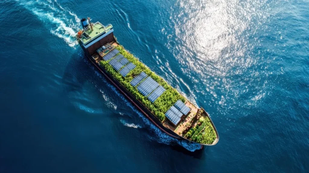Sustainable Shipping Carrier in the Ocean