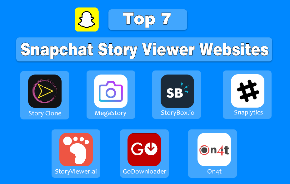 Logos of Snapchat Story Viewer Websites for Ultimate Anonymity in 2025