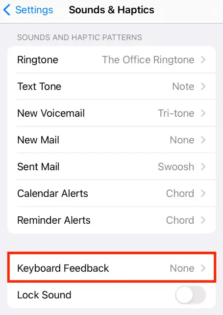 Way to Turning on the Typing on the Keyboard Haptics