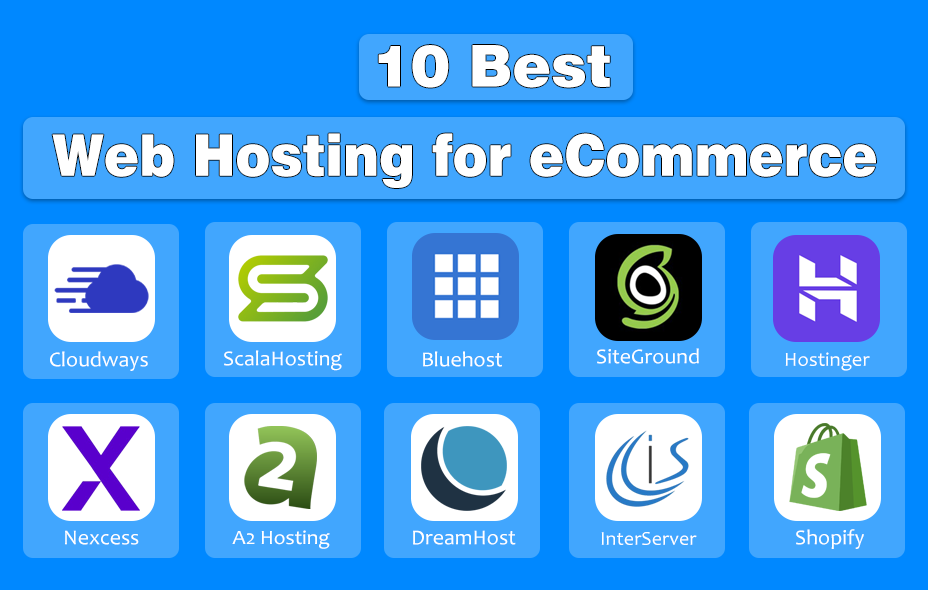 10 Best Web Hosting for eCommerce
