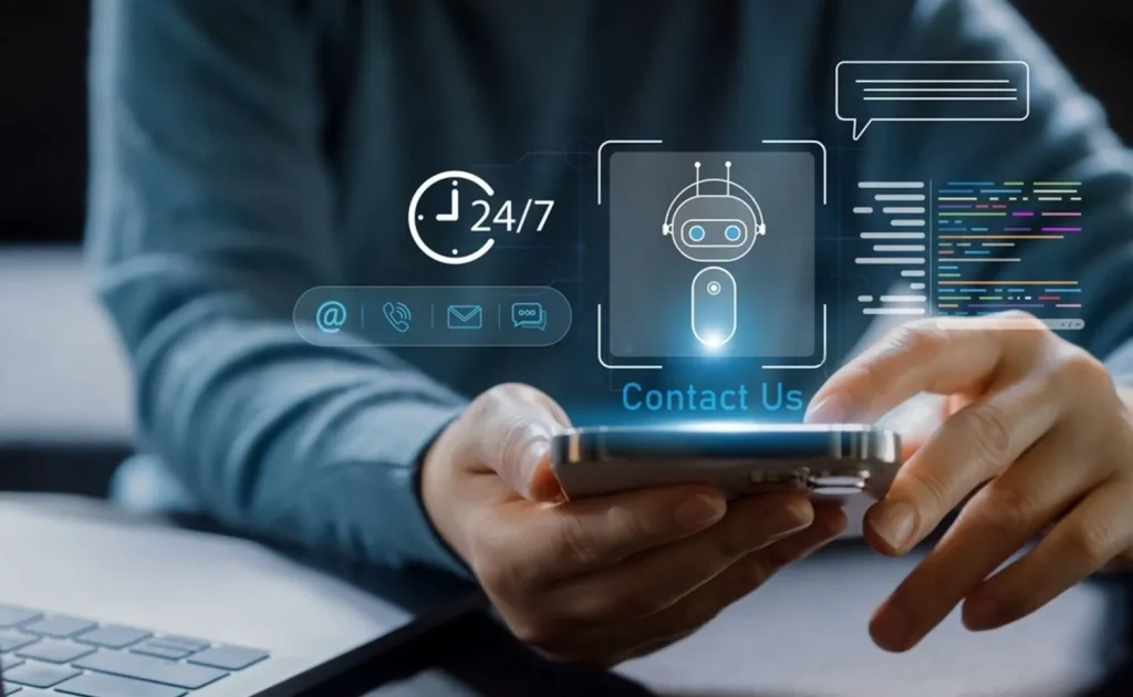 Automated customer support options