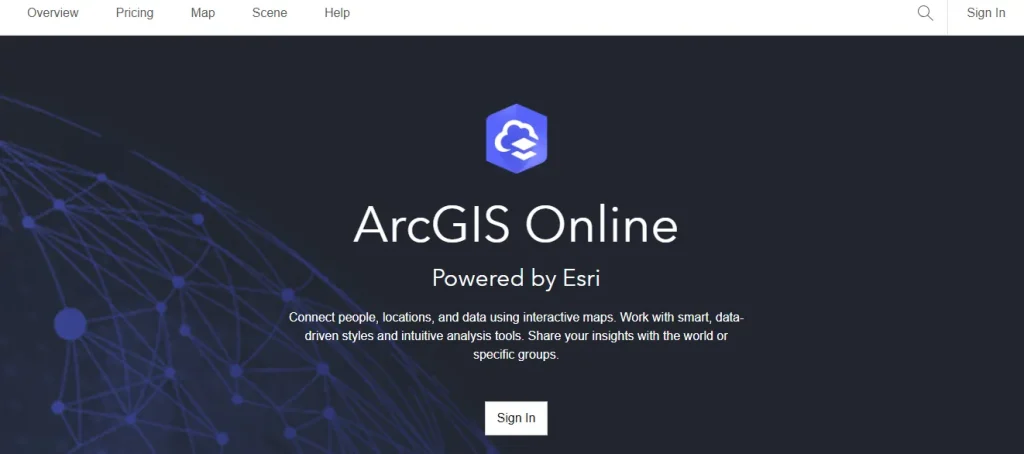 ArcGis Homepage