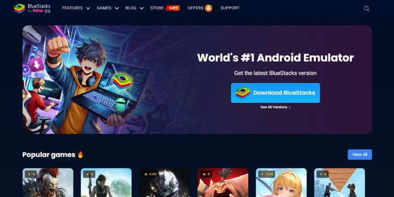 Official Site of Bluestacks