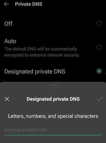 Screenshot of Mobile Hotspot Functionality