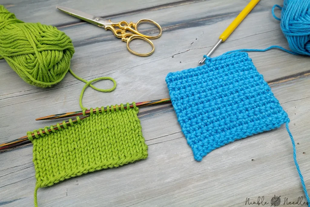 Knitted or Crocheted Items | Source Nimble Needle