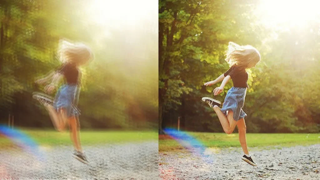 Girl Jumping low-Resolution video 