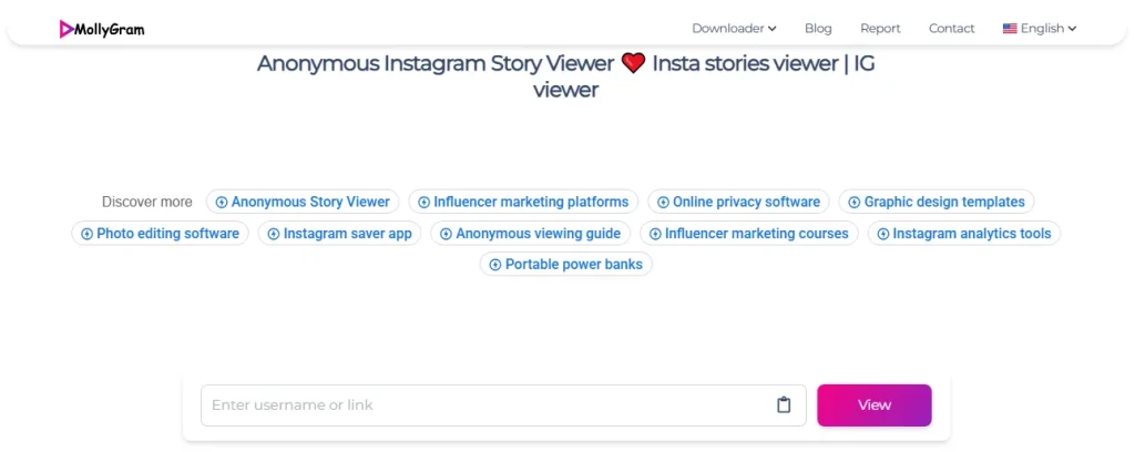 Screenshot of MollyGram Display | Source MollyGram.com