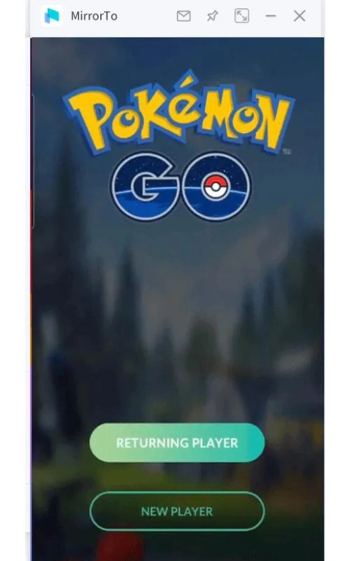 playing Pokémon Go on a PC or laptop