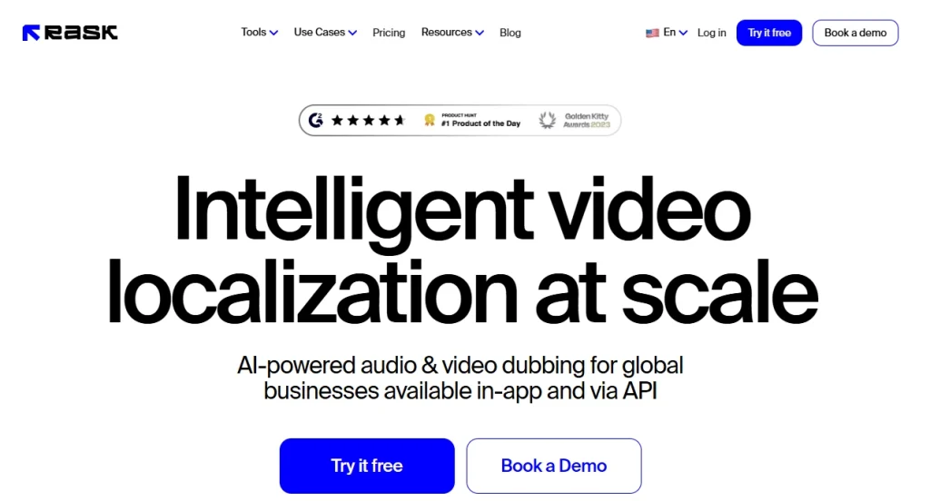 Rask.ai: Marketing Localization Powerhouse