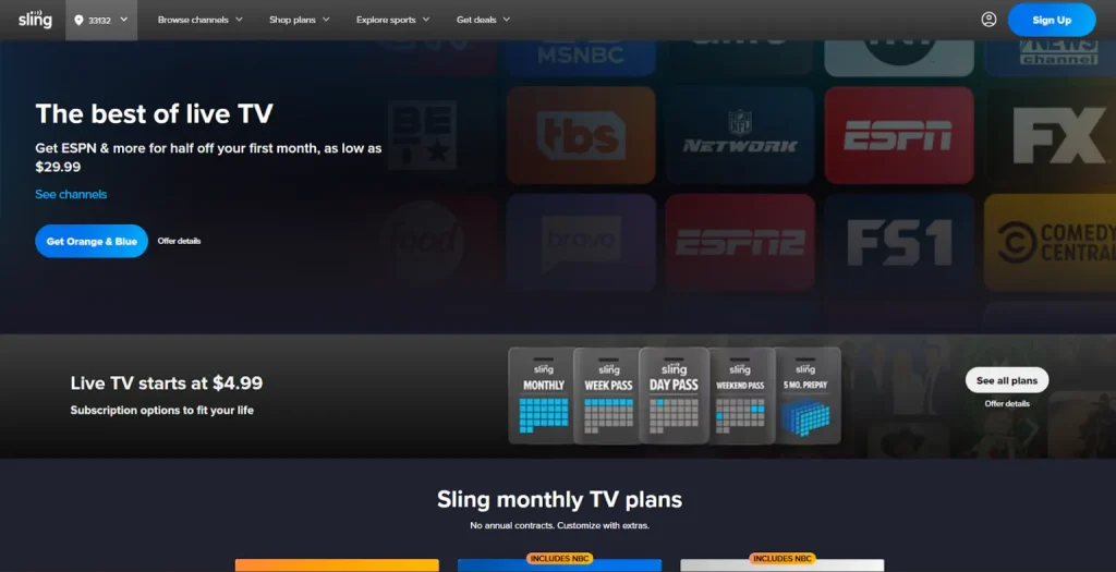 SlingTV (PAID)