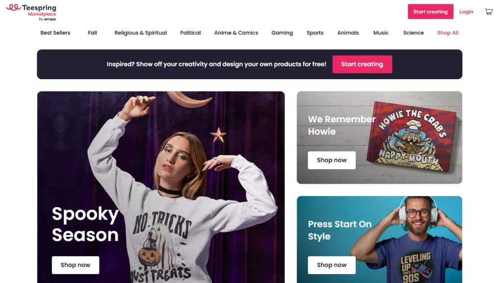 Spring (Teespring)