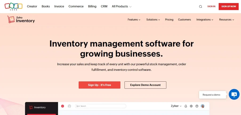 Zoho Inventory