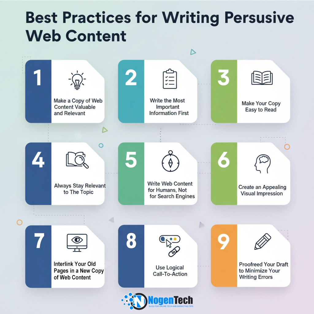 Image of Best Practices for Writing Persuasive Web Content