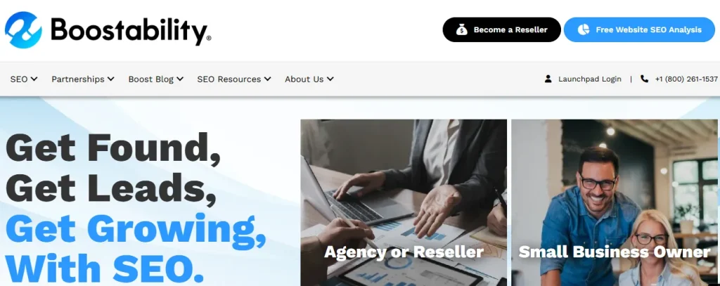 Homepage of Boostability