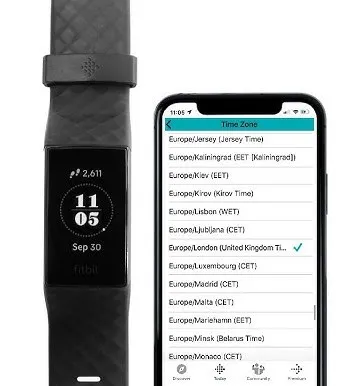 Change the Time of a Fitbit Using an iPhone