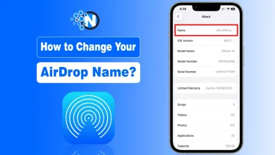 How to Change Your AirDrop Name?