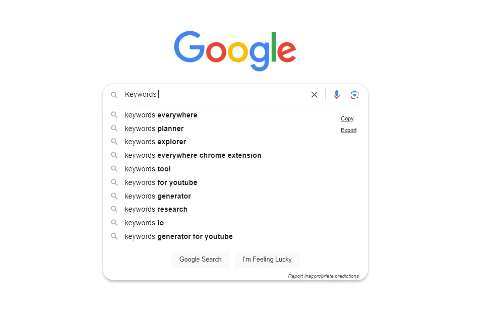 keyword research
