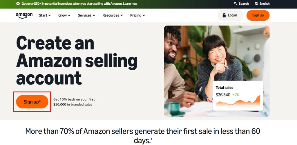 Set Up Your Amazon Seller Account
