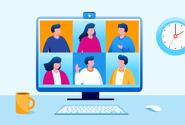 Virtual Meeting Vector