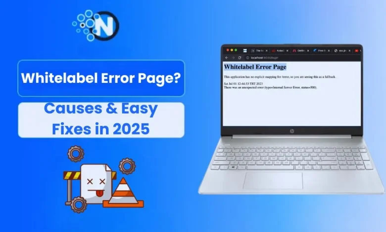 Whitelabel Error Page