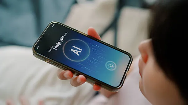 Using voice AI chatbot