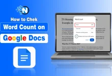 How to Check Word Count on Google Docs