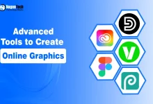 Advanced tools to create online graphics, including Adobe Creative Cloud, Design.com, Figma, Vectr, and Pixlr