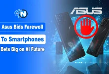 Image showing that Asus shut down the smartphones and welcome to AI