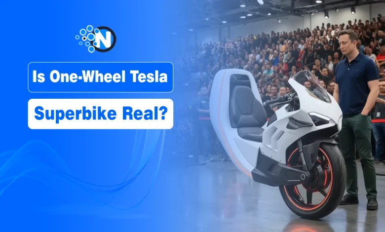 One-Wheel Tesla Superbike