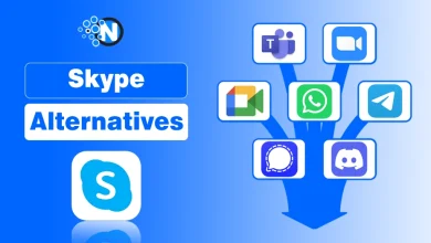 Skype alternatives showing video calling, messaging, and online meeting apps.