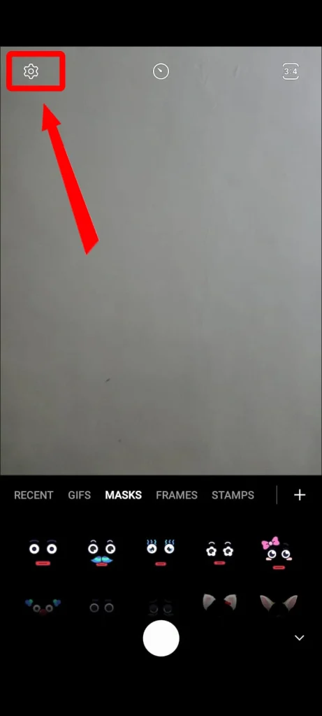 Step 1 Open Camera