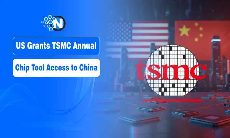 US allowed TSMC to Have Chipping Tool