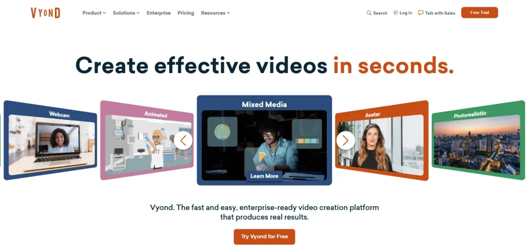Image of Vyond Display