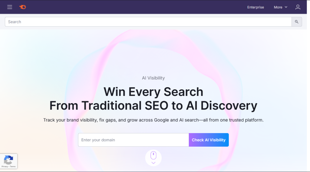 Screenshot of Semrush AI Toolkit