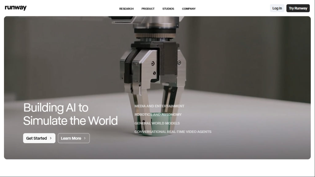 Runaway website Screenshot captured by nogentech