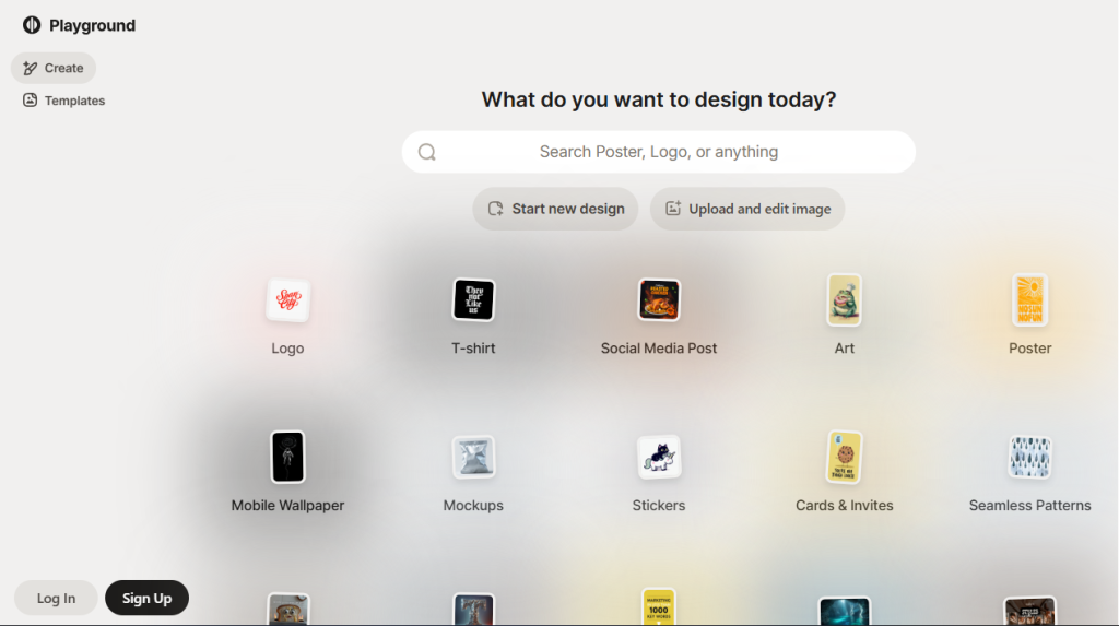 Playground website screenshot bu nogentech