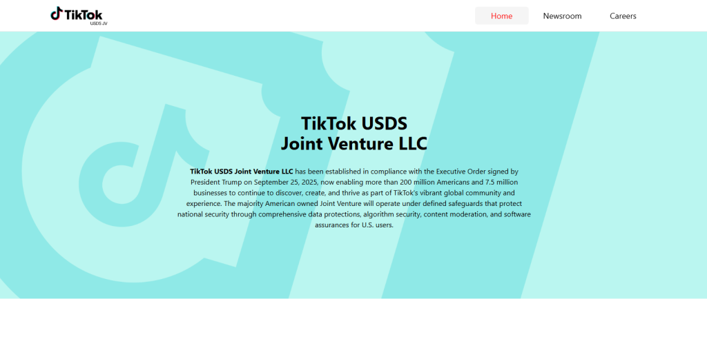 Screenshot captured by nogentech.org from USDS Joint Venture LLC