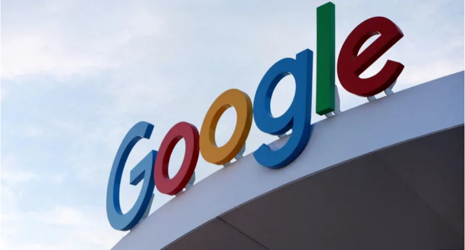 Google Logo screenshot from BBC taken by nogentech.org
