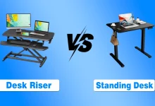 Desk Riser vs Standing Desk