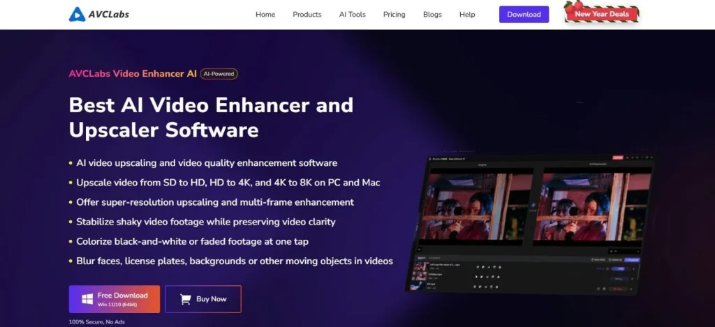 AVCLabs Video Enhancer AI