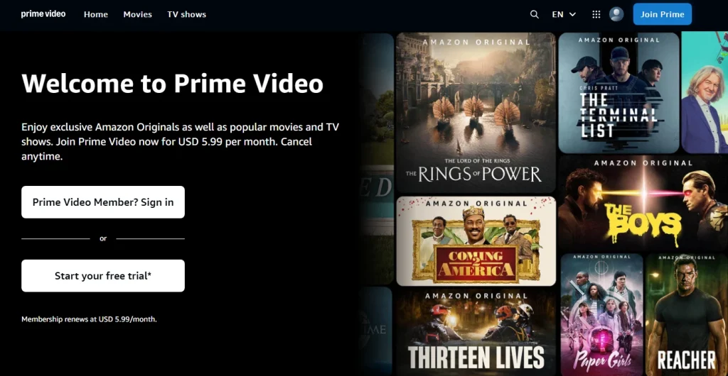 Amazon Prime Video