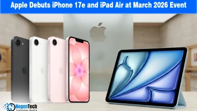 New Apple iPhone 17e and iPad Air with M4 chip released at the March 2026 Apple event.