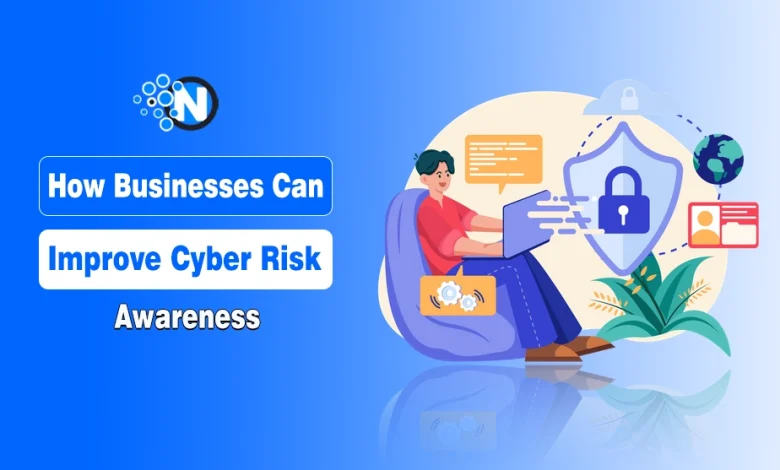 Corporate cybersecurity protection and risk management illustration