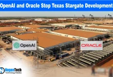 Construction site of the Stargate AI data center in Abilene, Texas, following the news of the OpenAI and Oracle expansion cancellation.