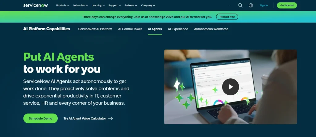 ServiceNow AI Agents
