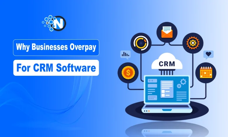Businesses overpaying for CRM software due to hidden costs and per-user pricing