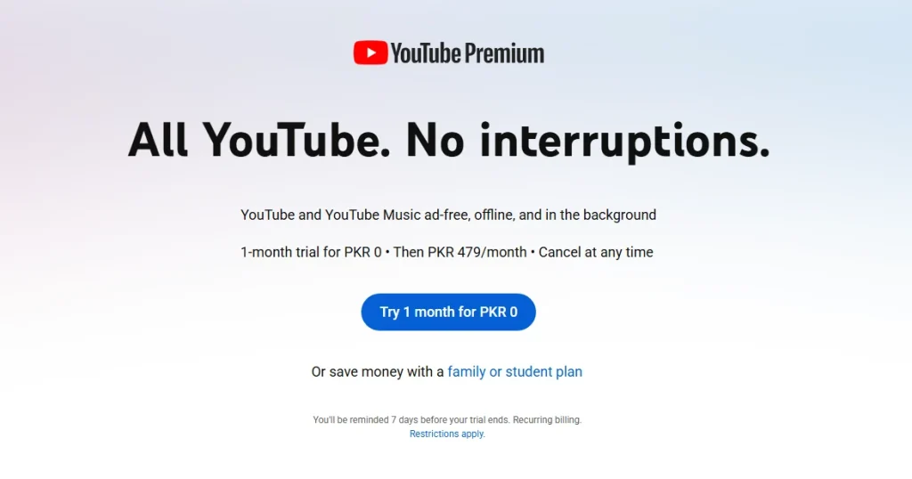 YouTube Premium