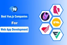 Top Vue.js development companies logos