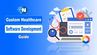 custom healthcare software development dashboard with AI and patient data